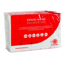 Secamanos Bruneau extra blanco entredoblado - paquete de 3750