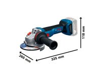 Angular grinder cordless Bosch Professional GWS 18V-11