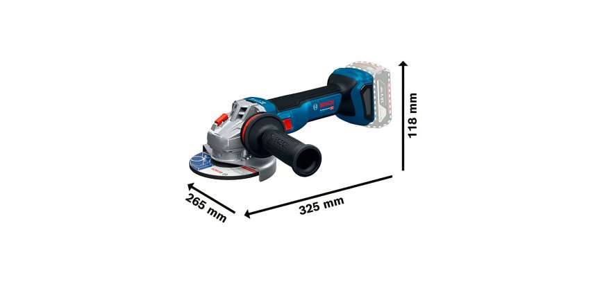 Angular grinder cordless Bosch Professional GWS 18V-11