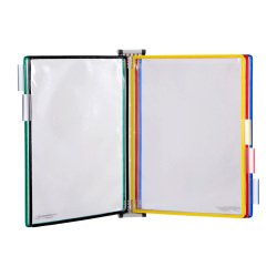 Beschermhoes draaibaar wandmodel Djois by Tarifold PVC A5 met 5 hoezen - 10 zichten assortiment kleuren