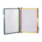 Beschermhoes draaibaar wandmodel Djois by Tarifold PVC A5 met 5 hoezen - 10 zichten assortiment kleuren