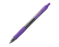 Stylo roller Pilot G2+ rétractable pointe 0,7 mm violet