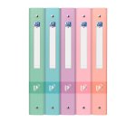 Classeur 4 anneaux cartonnés Oxford Color life A4 - Dos 4 cm couleurs pastel assorties

Ringbuch mit 4 Ringen, Oxford Color Life A4 - Rücken 4 cm, verschiedene Pastellfarben