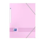 Chemise à élastique 3 rabats plastique Oxford Color Life 24,5 x 32 cm couleurs pastel assorties

Ordner mit 3 Klappen und Gummizug Oxford Color Life 24,5 x 32 cm in verschiedenen Pastellfarben