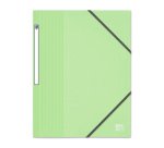 Chemise à élastique 3 rabats plastique Oxford School Life 24 x 32 cm couleurs pastel assorties
Mappe mit Gummizug, 3 Klappen, Kunststoff, Oxford School Life, 24 x 32 cm, diverse Pastellfarben