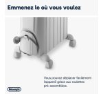 Radiateur bain d'huile 1500 W Dragon Delonghi
