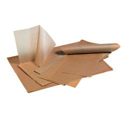 Papel kraft antigrasa 300 x 400 mm - Paquete de 2083 hojas