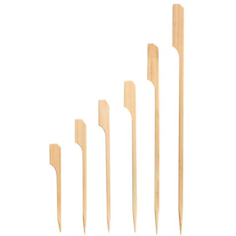 Pincho de bambú Teppo gushi 120 mm - Caja de 2000 unidades