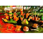 Pincho de bambú Teppo gushi 120 mm - Caja de 2000 unidades