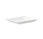 Plato cuadrado de pulpa blanca Bio&Chic 9 x 9 cm - Paquete de 100 unidades
