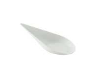 Mini plato de degustación de pulpa con forma de gota "BioNchic" 105x52mm Alt. 30mm - Paquete de 300 unidades