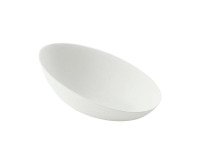 Mini plato oval pulpa Bio&Chic 100 x 30 mm - Paquete de 300 unidades