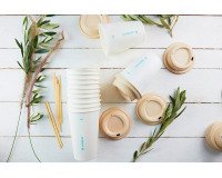 Vaso cartón blanco "Air" 120 ml diametro 62 mm - Paquete de 1000 unidades