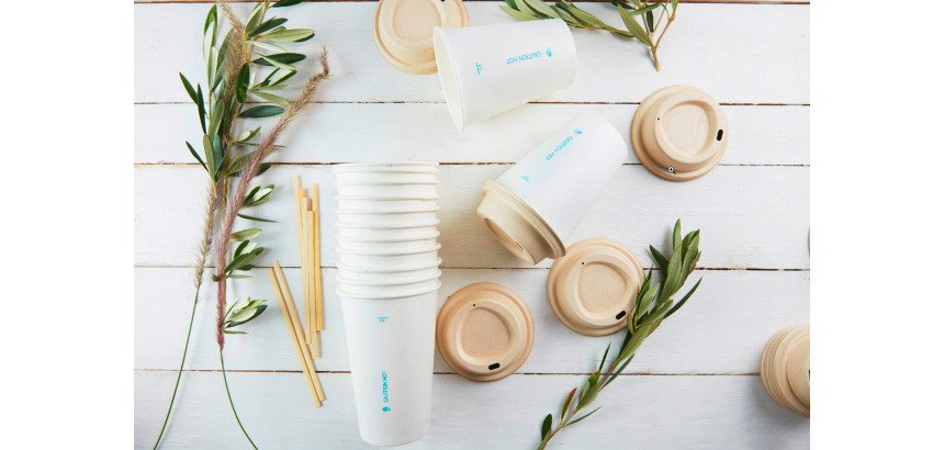 Vaso cartón blanco "Air" 120 ml diametro 62 mm - Paquete de 1000 unidades