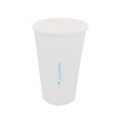 Vaso cartón blanco "Air" 90 ml diametro 60 mm - Paquete de 1000 unidades