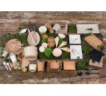 Caja kraft para almuerzo PE 216 x 160 mm Alt. 65mm 2000ml - Paquete 200 unidades