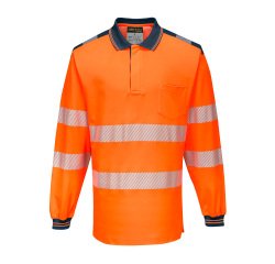 Polo manica lunga Hi-Vis Portwest T184 PW3