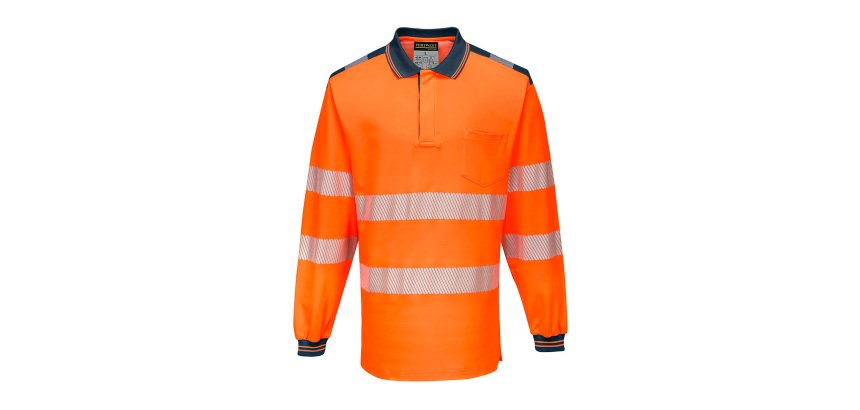Polo manica lunga Hi-Vis Portwest T184 PW3