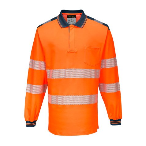Polo manica lunga Hi-Vis Portwest T184 PW3
