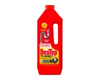 Unclogger pipe Destop Turbo gel Bleach - 1 L bottle