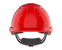 Casque de portection JSP EVOlite visière standard, rouge