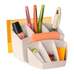Multipot et organiseur de bureau Terra Nova by Cep beige