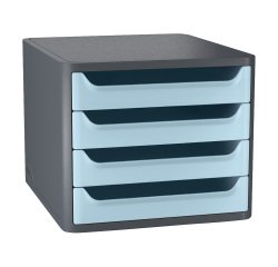 <div>First 4-drawer light blue Cep filing module</div>