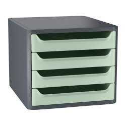 Module de classement Cep First 4 tiroirs vert
