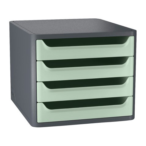 Module de classement Cep First 4 tiroirs vert