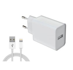 <span>Power adapter and USB-A cable 12W DLH DY-AU5091W</span>