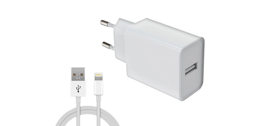 Chargeur secteur et câble USB-A 12W DLH DY-AU5091W