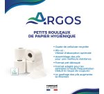 Papier toilette double épaisseur Argos - 96 rouleaux de 200 feuilles