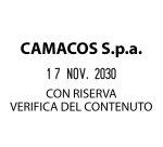 Datario Trodat Professional 5440 personalizzato 49 x 28 mm max 2+2 righe nero