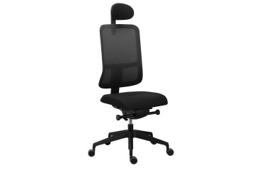 Office chair Sitizen with black mesh headrest
