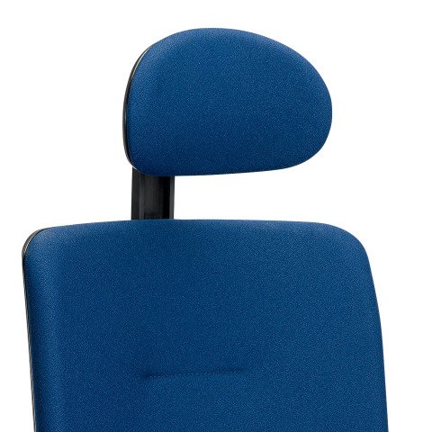 Reposacabeza para silla de oficina SITIZEN respaldo tejido azul
