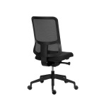 Chaise de bureau Ofys maille noir