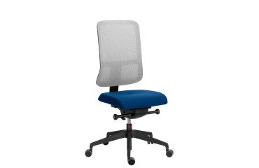 Office chair Sitizen - synchronous mechanism with seat depth adjustment - mesh and fabric
