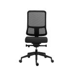 Chaise de bureau Ofys maille noir