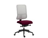 Office chair Sitizen - synchronous mechanism with seat depth adjustment - mesh and fabric