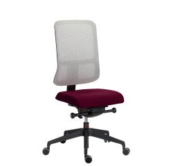 Office chair Sitizen - synchronous mechanism with seat depth adjustment - mesh and fabric