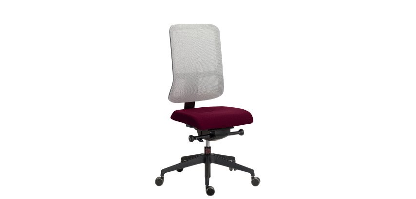 Silla de oficina Sitizen - mecanismo sincronizado con ajuste de la profundidad del asiento - malla y tela