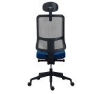 Silla de oficina Sitizen de malla con reposacabezas