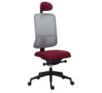 Chaise de bureau Sitizen maille avec appui-tête