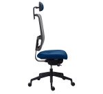 Silla de oficina Sitizen de malla con reposacabezas