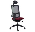 Chaise de bureau Sitizen maille avec appui-tête
