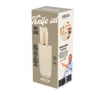 Set 5 cuchillos tacoma Beige