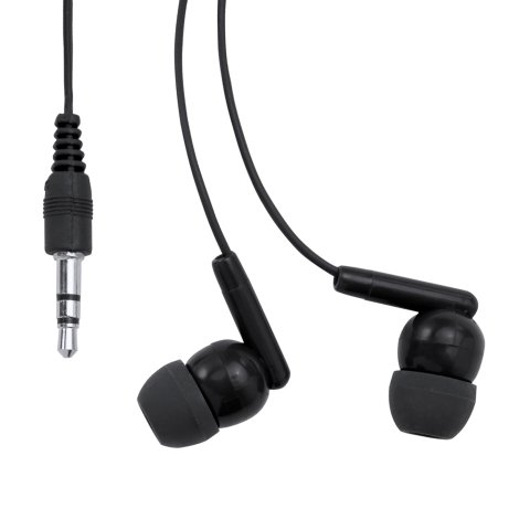 Auriculares Negros conexión Jack 3,5 mm