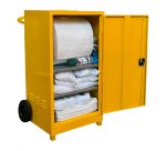 Kit armadio assorbimento oli e idrocarburi Carvel KIT04RO, 58 x 46 x 100 cm, 201 litri