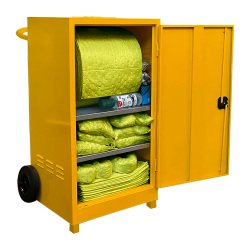 Kit armadio assorbimento liquidi chimici Carvel KIT04RC, 58 x 46 x 100 cm, 181 litri