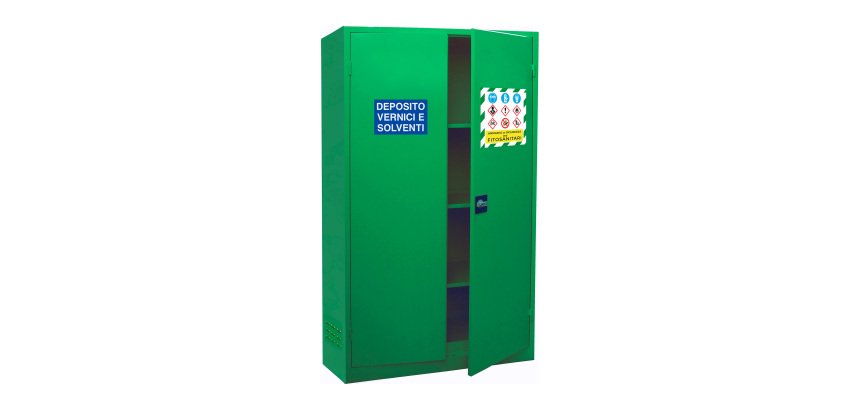 Armadio monoblocco per fitosanitari, Carvel ARM005F, 1000 x 460 x 1800 mm